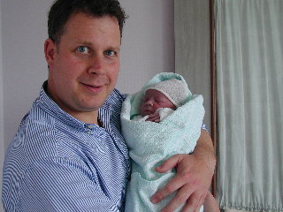 [Marie less than 1 hour old, 24 June 2004]